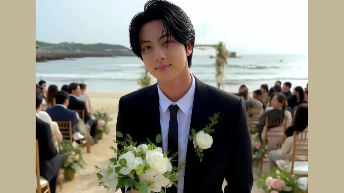 bts-jin-gets-spotted-at-his-cousin-wedding-armys-say-royal-prince-kim-seokjin